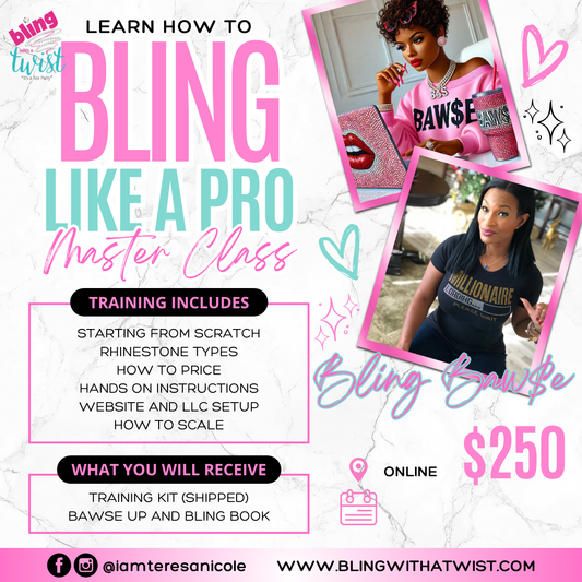 Online Bawse up & Bling Master Class