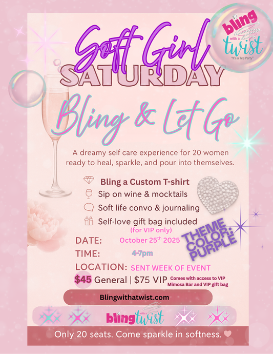 Soft Girl Saturday Tea Party- OCTOBER 25TH
